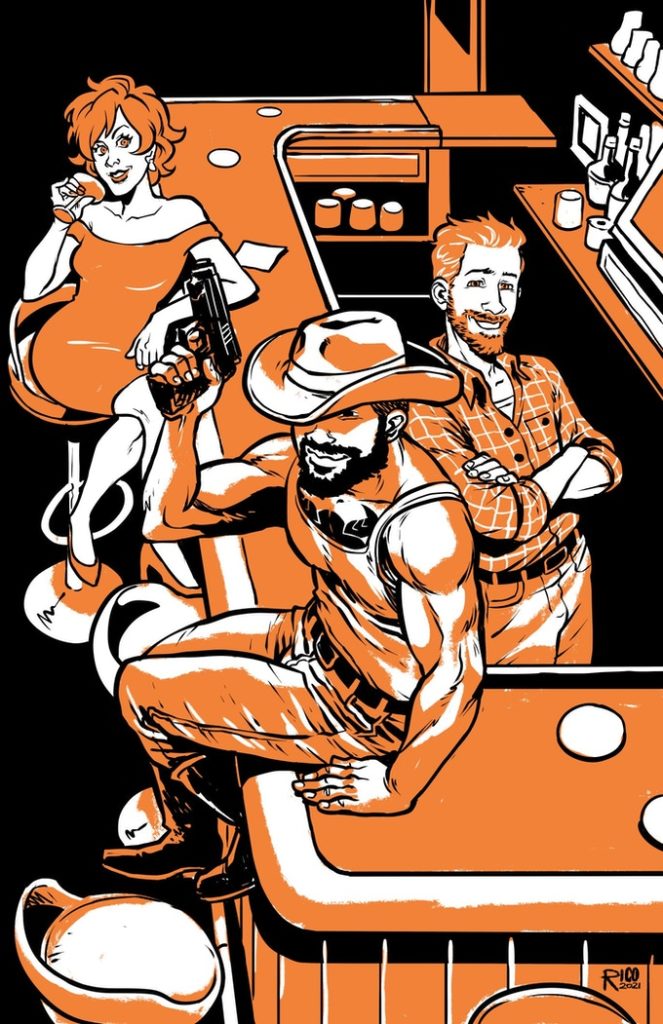 Tommy dakota, a queer western romance, lgbtq, crowdfunding, indiegogo, kickstarter, ragin', comic books, comics, indie comics, raginavc, raginpromos