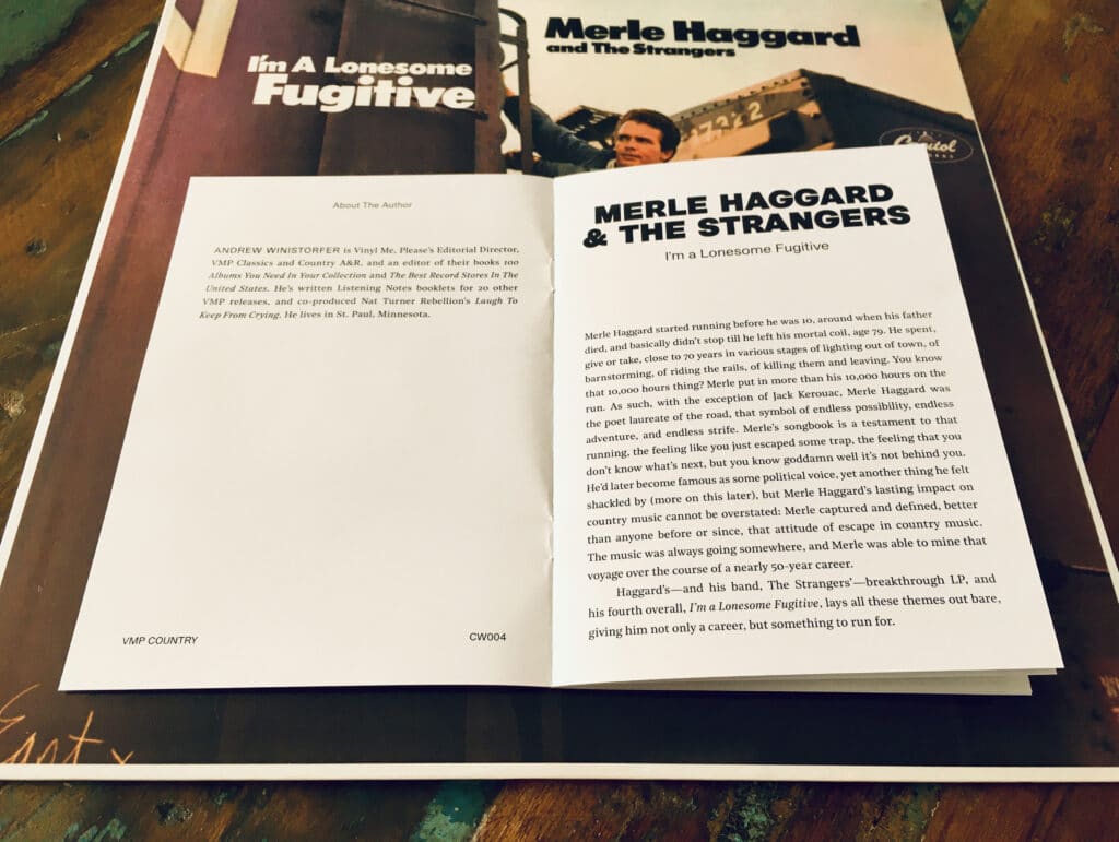 Geek insider, geekinsider, geekinsider. Com,, vinyl me, please july 2021 unboxing: merle haggard 'i'm a lonesome fugitive', entertainment