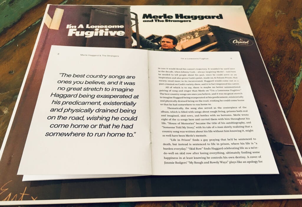 Geek insider, geekinsider, geekinsider. Com,, vinyl me, please july 2021 unboxing: merle haggard 'i'm a lonesome fugitive', entertainment