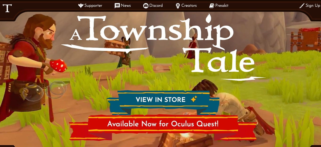 Fantasy rpg a township tale launches today on oculus quest and quest 2