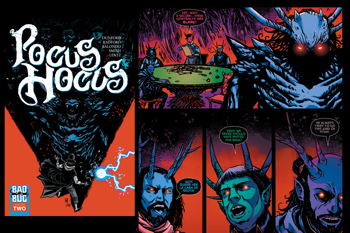 Pocus hocus, indie comics, allen dunford, will radford, geek insider