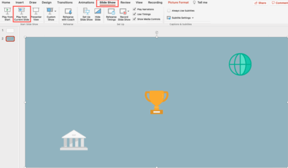 How To Animate A Still Slide Background In Microsoft PowerPoint