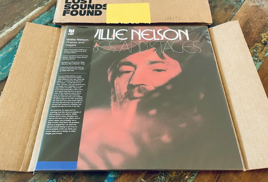 Geek insider vinyl me, please unboxed - willie nelson 'phase and stages' 4 Geek insider, geekinsider, geekinsider. Com,, vinyl me, please unboxed - willie nelson 'phase and stages', reviews