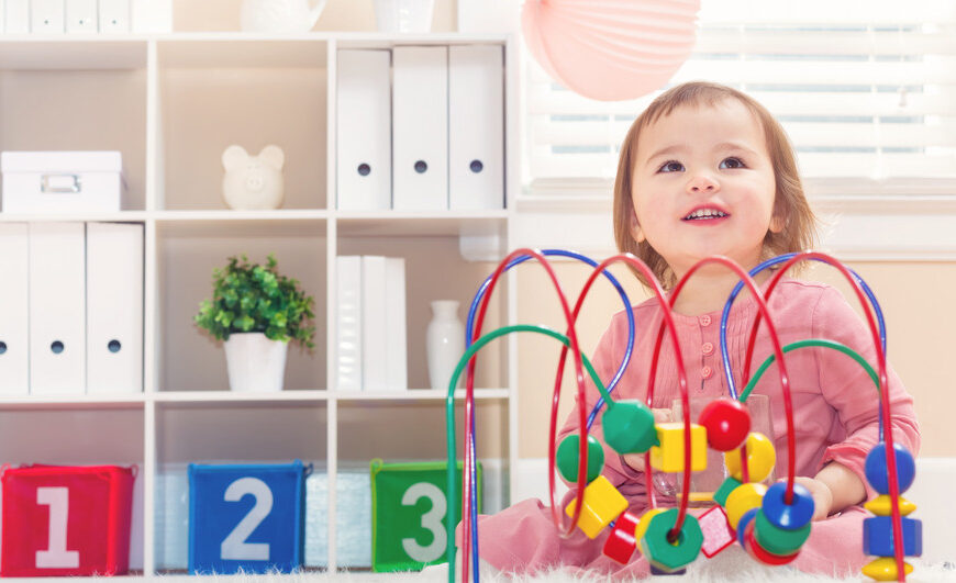 What educational technology can you include in your toddler’s playroom?
