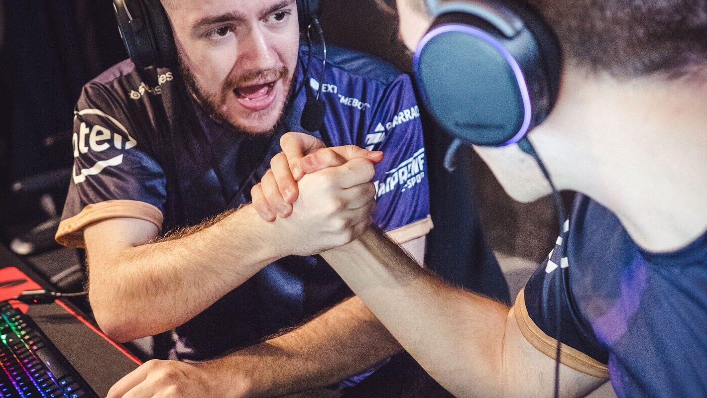 Gaming team work