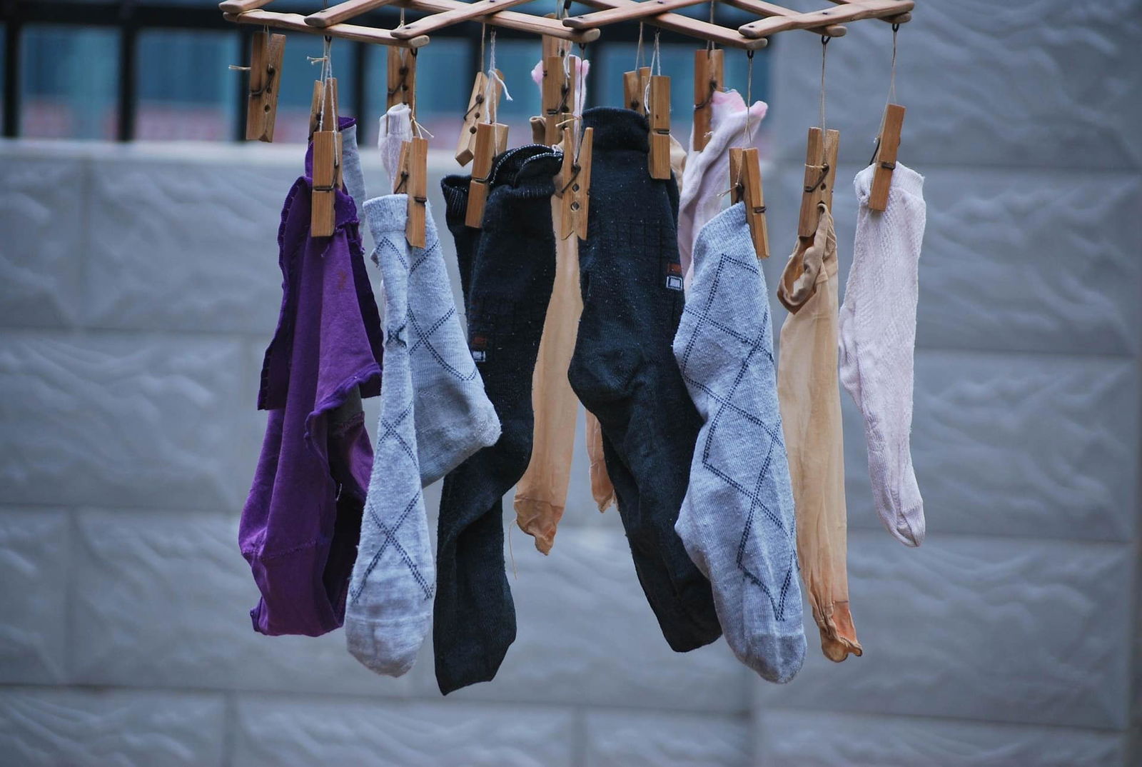 Hanging socks