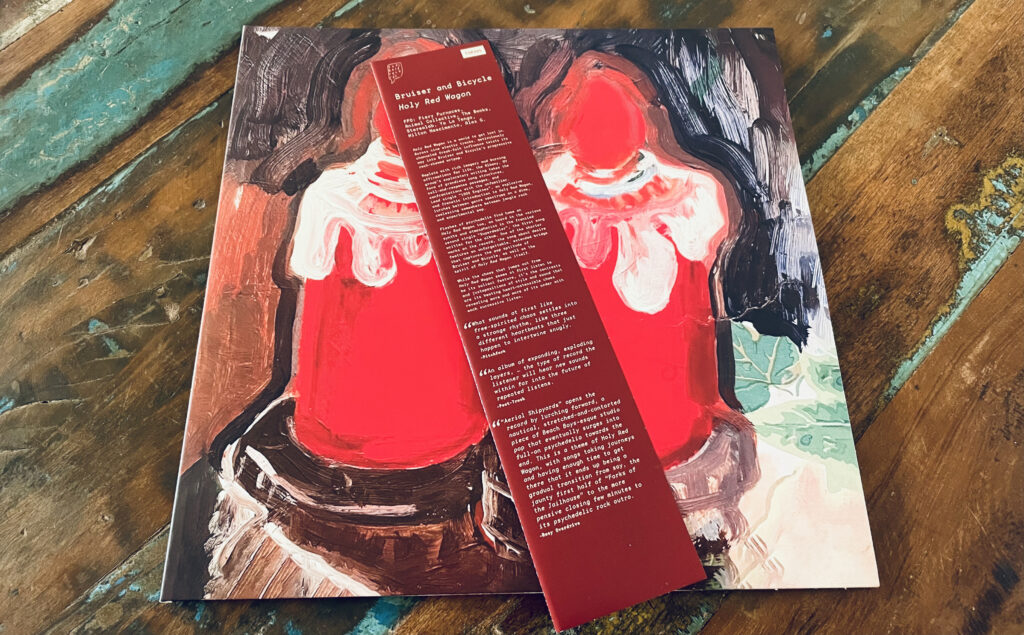 Geek insider, geekinsider, geekinsider. Com,, vinyl me, please unboxed: bruiser and bicycle 'holy red wagon', entertainment, living, reviews